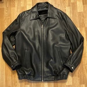 Mason & Cooper Walden Leather Bomber Jacket